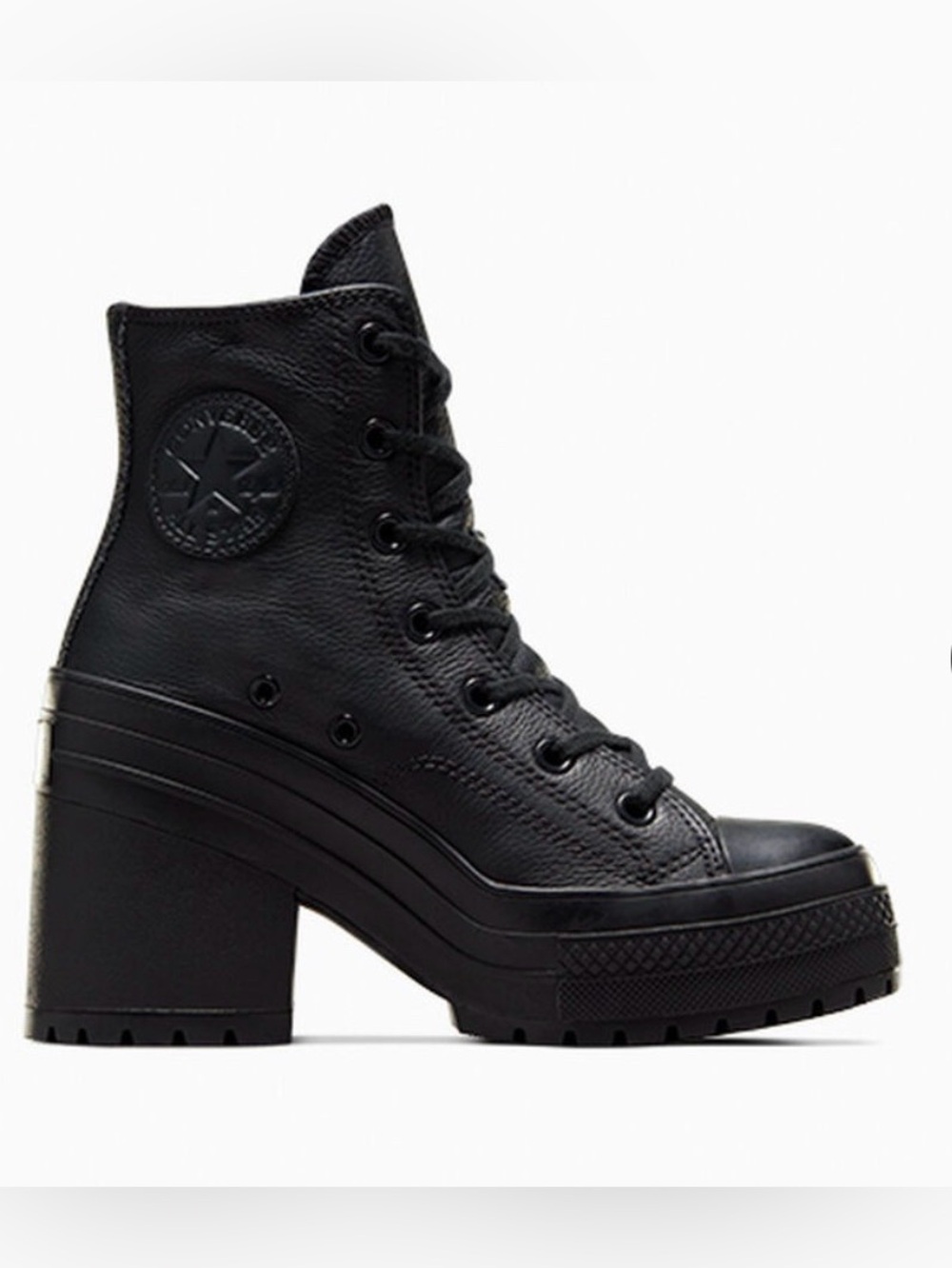 Chuck 70 De Luxe Heel Leather Converse Boots